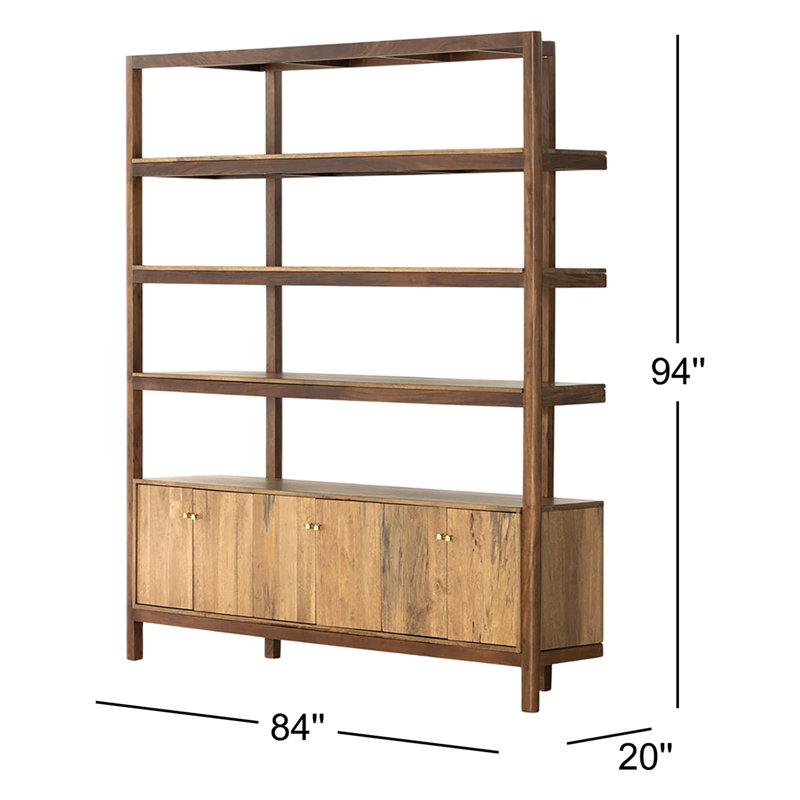 Reza Bookcase, Smoked Honey