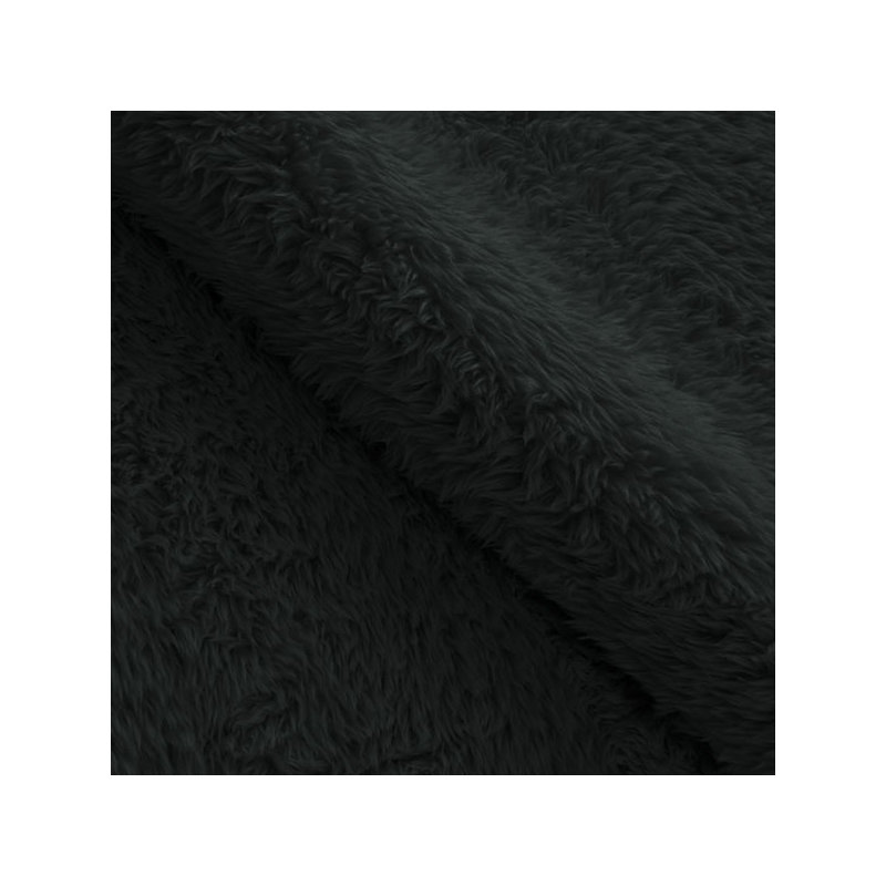 Upholstered Swivel Armchair, Black