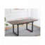 Table de salle à manger avec pieds en métal 55,11 "- 70,86"-1377932708-1377932714