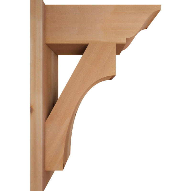 Persienne en bois Westlake, P 18 po x H 26 po, Cèdre rouge occidental l 7 1/2 po (lisse)