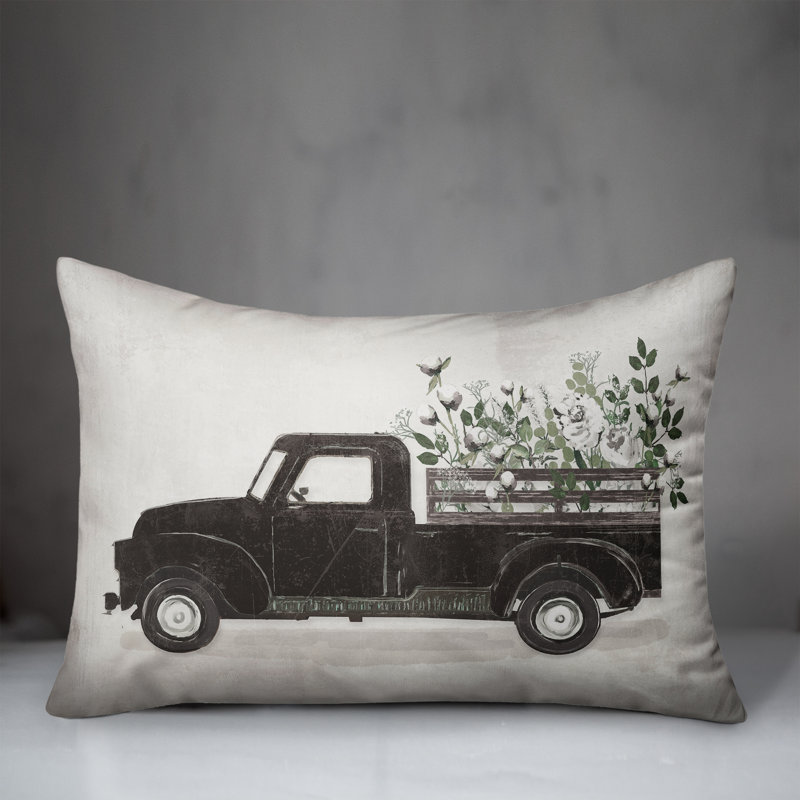  Polyester Lumbar Rectangular Pillow Cover & Insert