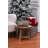  Jolly Deer Hooked Throw Pillow