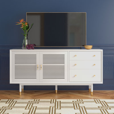 Blaire Solid Wood TV Stand for TVs up to 55" by Etta Avenue