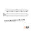 Luminaire linéaire de 4 pi 4,9 pi de RP Light