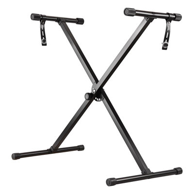 Folding 61 Keyboard Electric Piano X Organ Metal Adjustable Laptop Cart