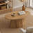47" Oval Coffee Table, Farmhouse Center Accent Table for Living Room-60927495
