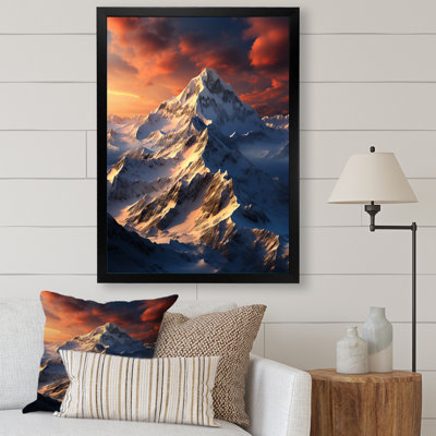 Sova France French Alpine Peaks I, reproduction d'art sur toile