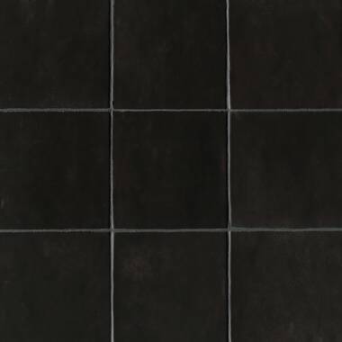 Black Glossy Ceramic Tile, 3x9x3/8, Ceramic Flooring