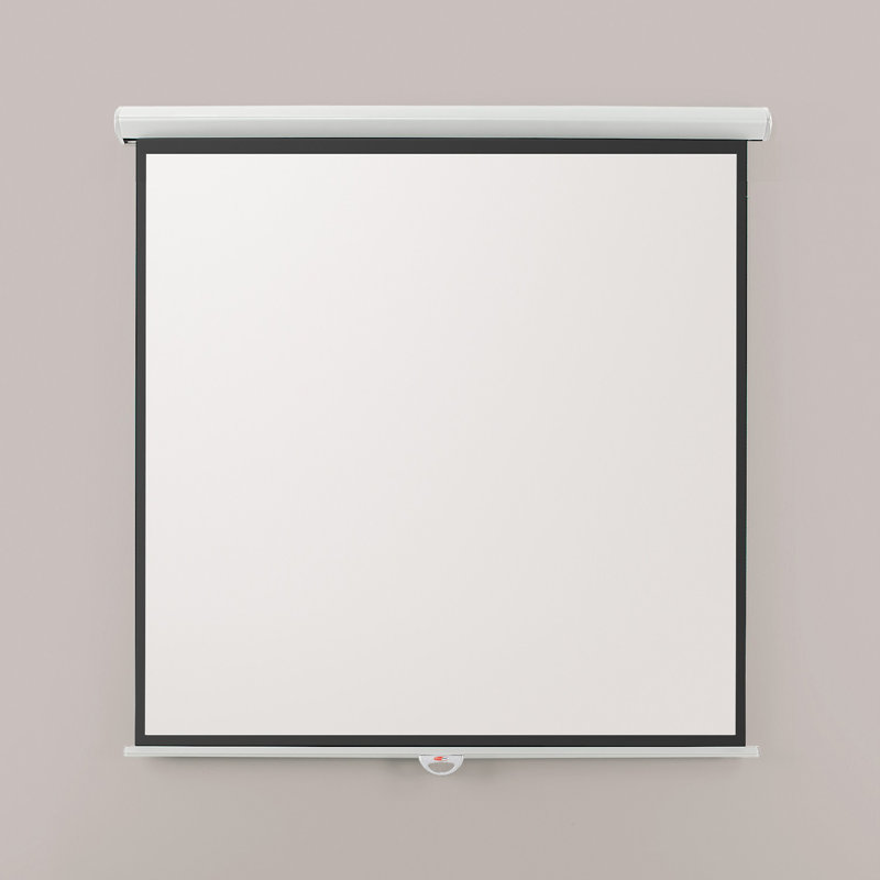 Eyeline Manual Projection Screen, 160cm H x 160cm W - Square 1:1