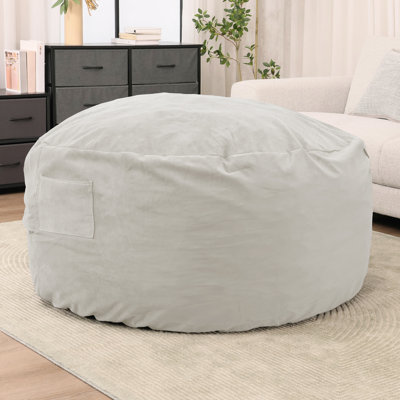 Bean Bag Chair For Adults, Comfy Kids Refillable Sofa for Living Room Bedroom Dorm,