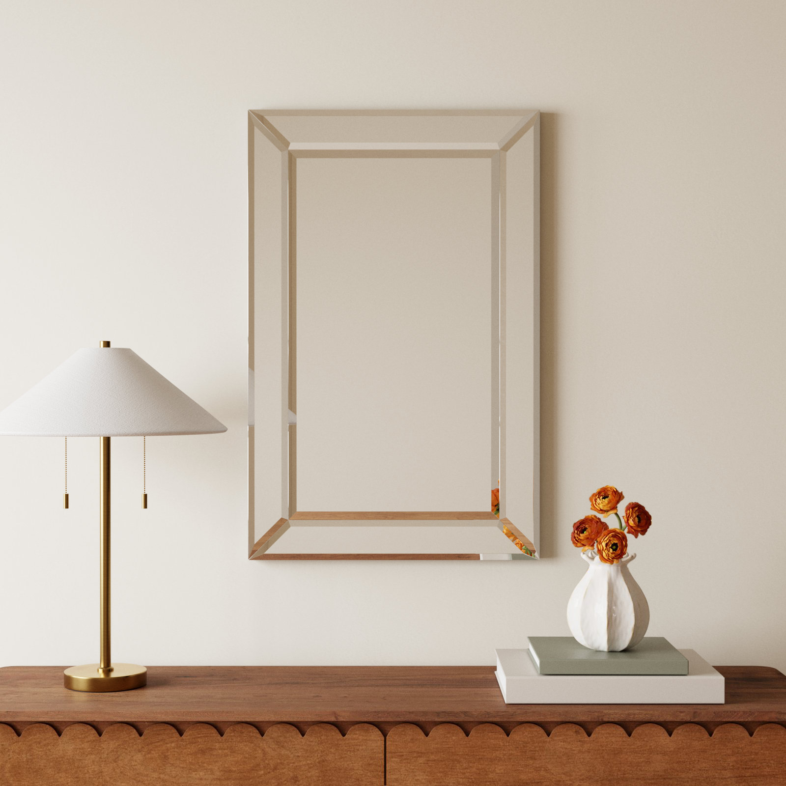 Catima Accent Mirror, 34" x 22", Set of 1