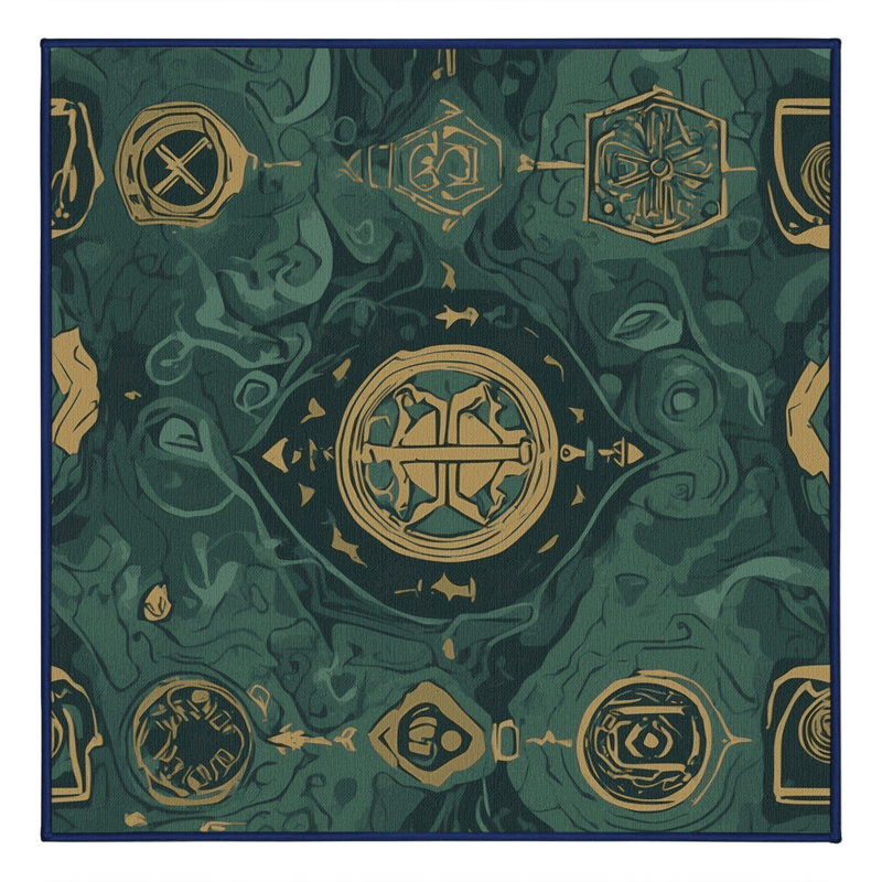 Hyrule Horizon Rug, Square 5'