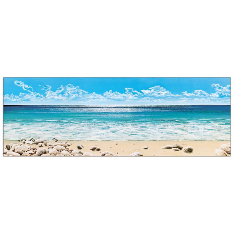 Orizzonte Infinito by Panizza - No Frame Rectangle Print on Wood