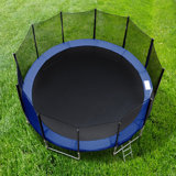 Trampoline Pad With Opening, 0.8" Thick Foam, Replacement Safety Spring Cover, Extra Storage Bag
