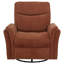 Fauteuil oscillant inclinable électrique pivotant Adler Rouille-118377017