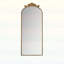 Miroir mural classique avec applique sculptée rétro-117805101