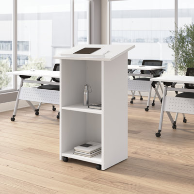 Bush Business Furniture Envision Stand Up Lectern