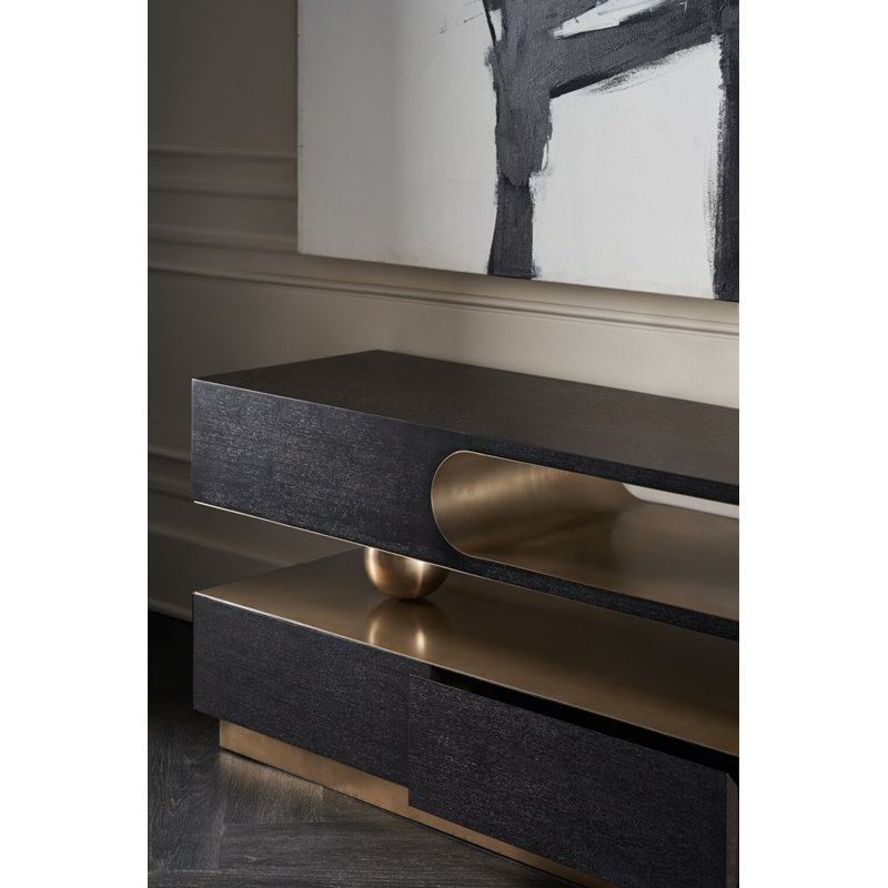 Modern Principles 88'' W Solid Wood Console Table