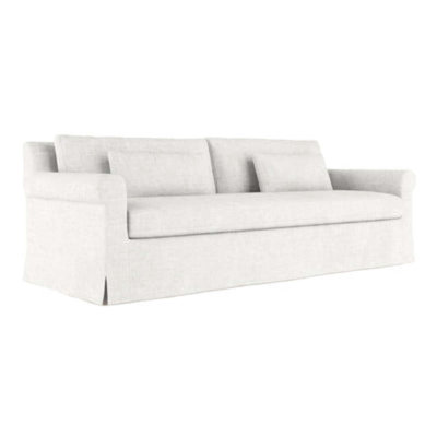 Ludlow Rolled-Arm Skirted Sofa