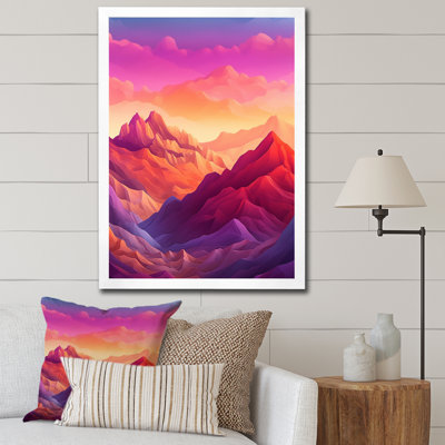 Majestic Peaks II, reproduction d'art sur toile