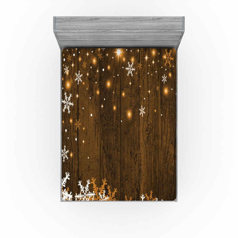 Drap-housse de Noël Ambesonne, Drap-housse grand