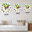 Vintage Fruits III - horloge murale maison de campagne-60328653