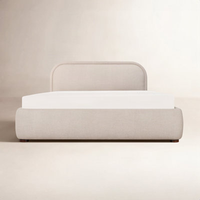 Figaro Queen Storage Bed Oatmeal