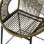 Faux pour patio extérieur, fabrication en PE, confort ergonomique, motif tissé complexe, cadre, caisses à usages multiples convenables pour le jardin et l'extérieur, fabriqué en PE de haute qualité, sièges exquis et polyvalents-661481524