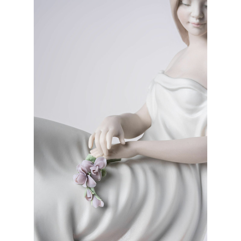 In Her Thoughts Woman Figurine