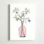 Aquarelle de plantes dans un vase - peinture sur toile tendue-851099202