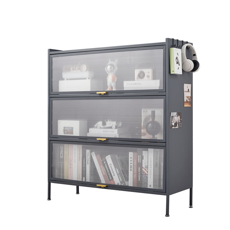 Armoire de rangement polyvalente à 3 niveaux avec un design élégant et des caractéristiques pratiques pour l'organisation de la cuisine