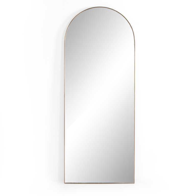 Georgina Arch Metal Mirror, Rose Gold