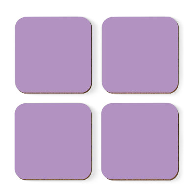 Cork Agate Ceramic Jute Leather Crystal Square Round 4 Piece Coaster Set