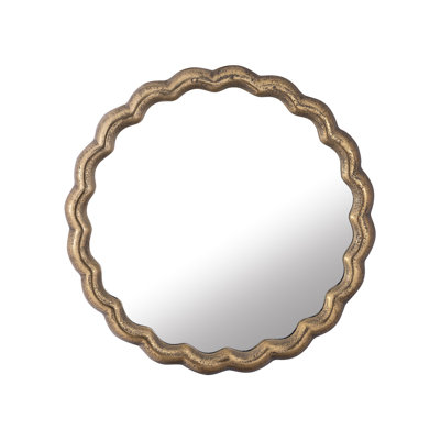 Aluminum Wave Mirror Medium