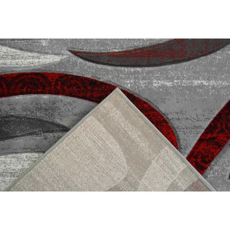 Mccampbell Performance Abstract Indoor Rug, Rectangle 2' x 4'