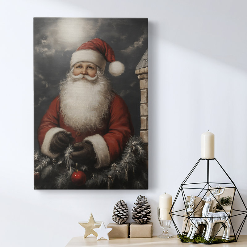 Art des Fêtes de Noël - Toile tendue avec châssis - série 2-CCCCL XXII, H 36 po x l 24 po