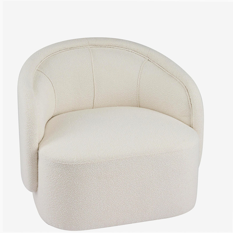 Chaise d'appoint Amanda, Crème