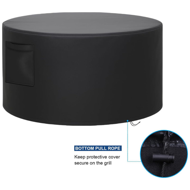 Housse pour foyer d'extérieur 50 po x 24 po imperméable et résistante aux rayons UV