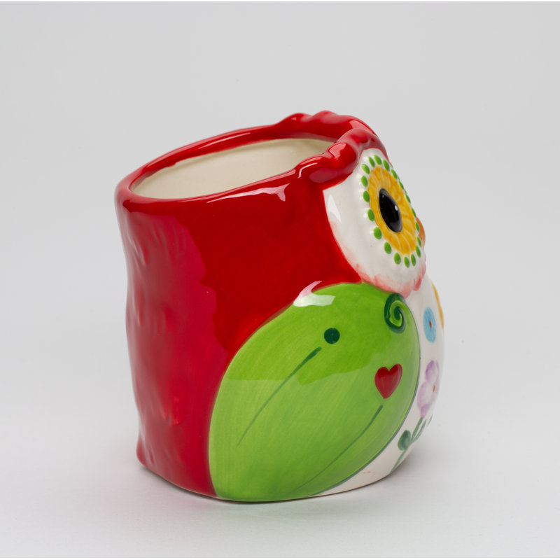 Small Owl Flower Pot