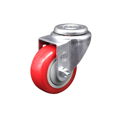 Polyurethane Swivel Bolt Hole Caster