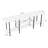 Celine 71" Console Table In White (3Shelf)-124922185