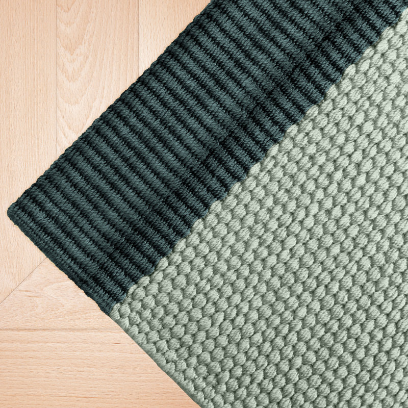 Luxe Bamboo 2-Tone Rug, Runner 2'11" x 7'