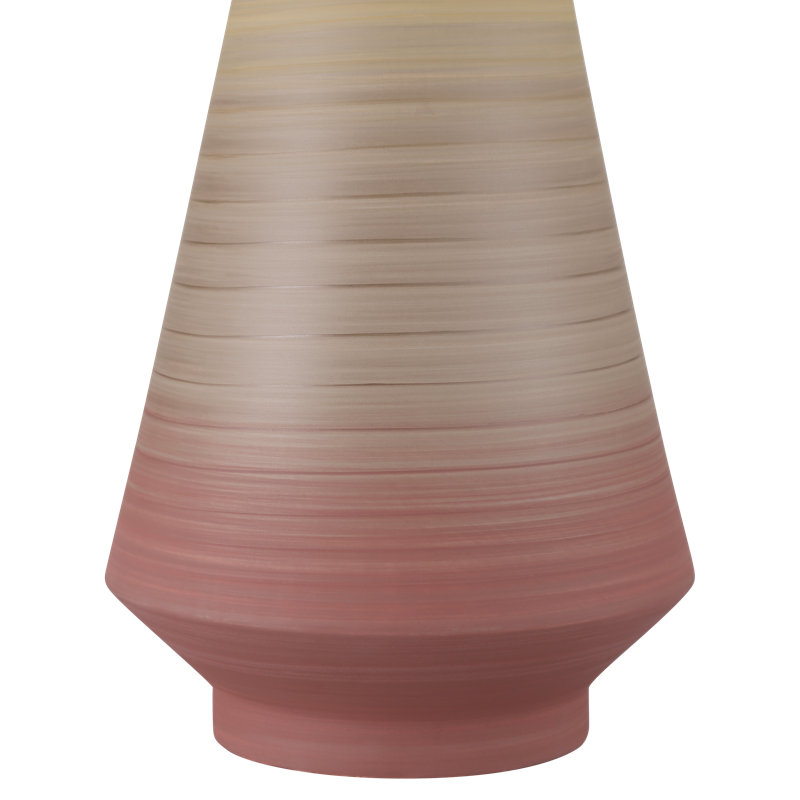 Happy 80'S Red & Yellow Vase Set Of 2