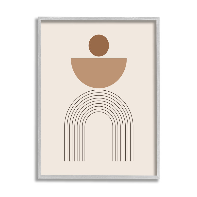 Brun Boho Arch sur bois, impression, Estampe numérique Farmhouse, H 20 po x l 16 po x P 1,5 po
