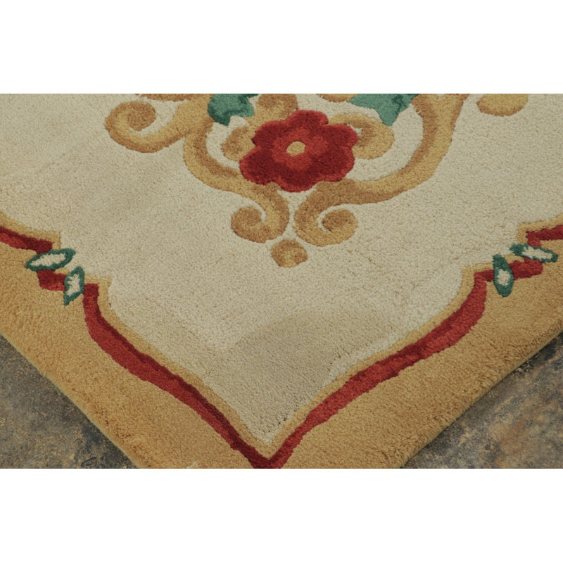 Art Deco One-of-a-Kind 8'0x10'5 Hand Knotted Area Rug