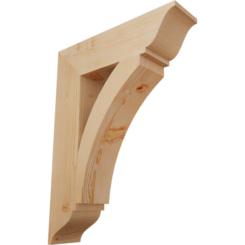 Support traditionnel Thorton, Douglas (lisse), H 32 po x l 5,5 po x P 24 po