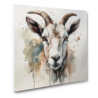 Goat Watercolour - No Frame Print