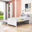 Lit plateforme en bois avec lit gigogne simple et 3 tiroirs Olriedge-2143325500-2143325503