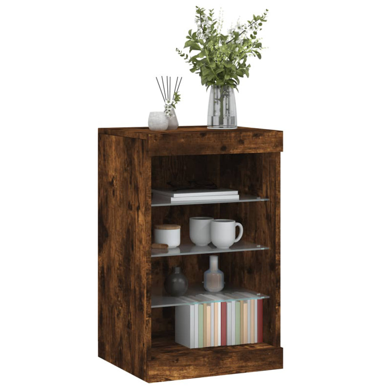 Basima 41cm Sideboard, Smoked Oak