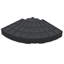 Base de parasol ronde 4 pièces Outsunny